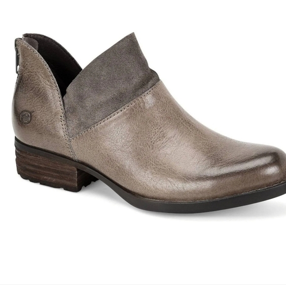 Born Tan  Leather Ankle Booties - Picture 1 of 11